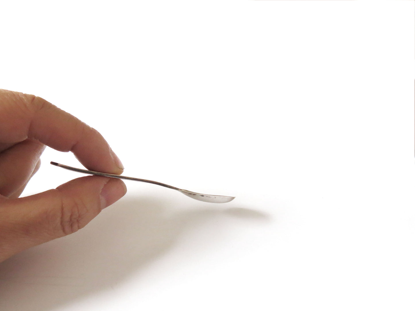 VINTAGE TINY SILVER SPOON