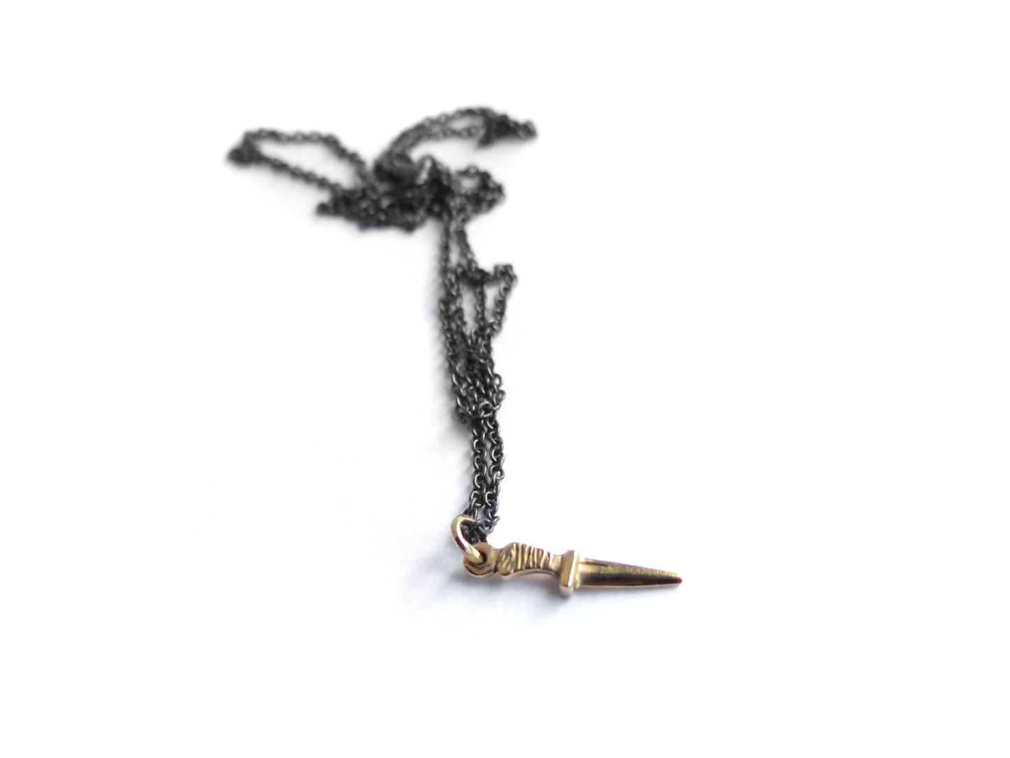 TALISMAN TINY DAGGER - 14K GOLD
