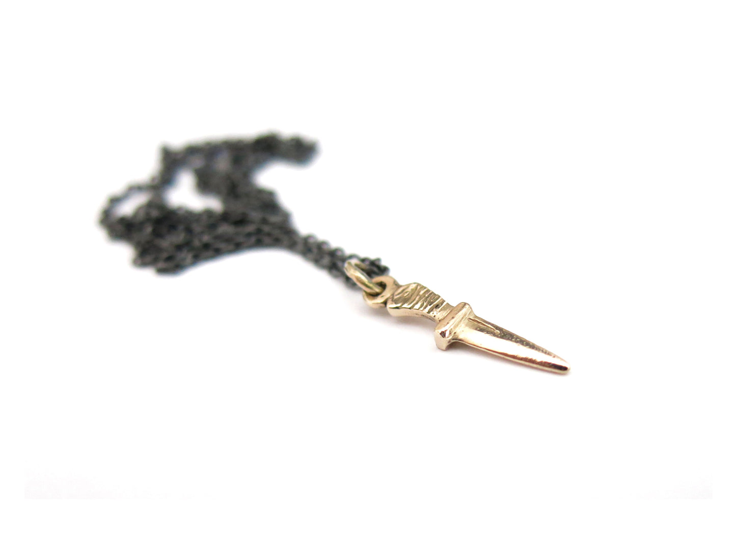 TALISMAN TINY DAGGER - 14K GOLD