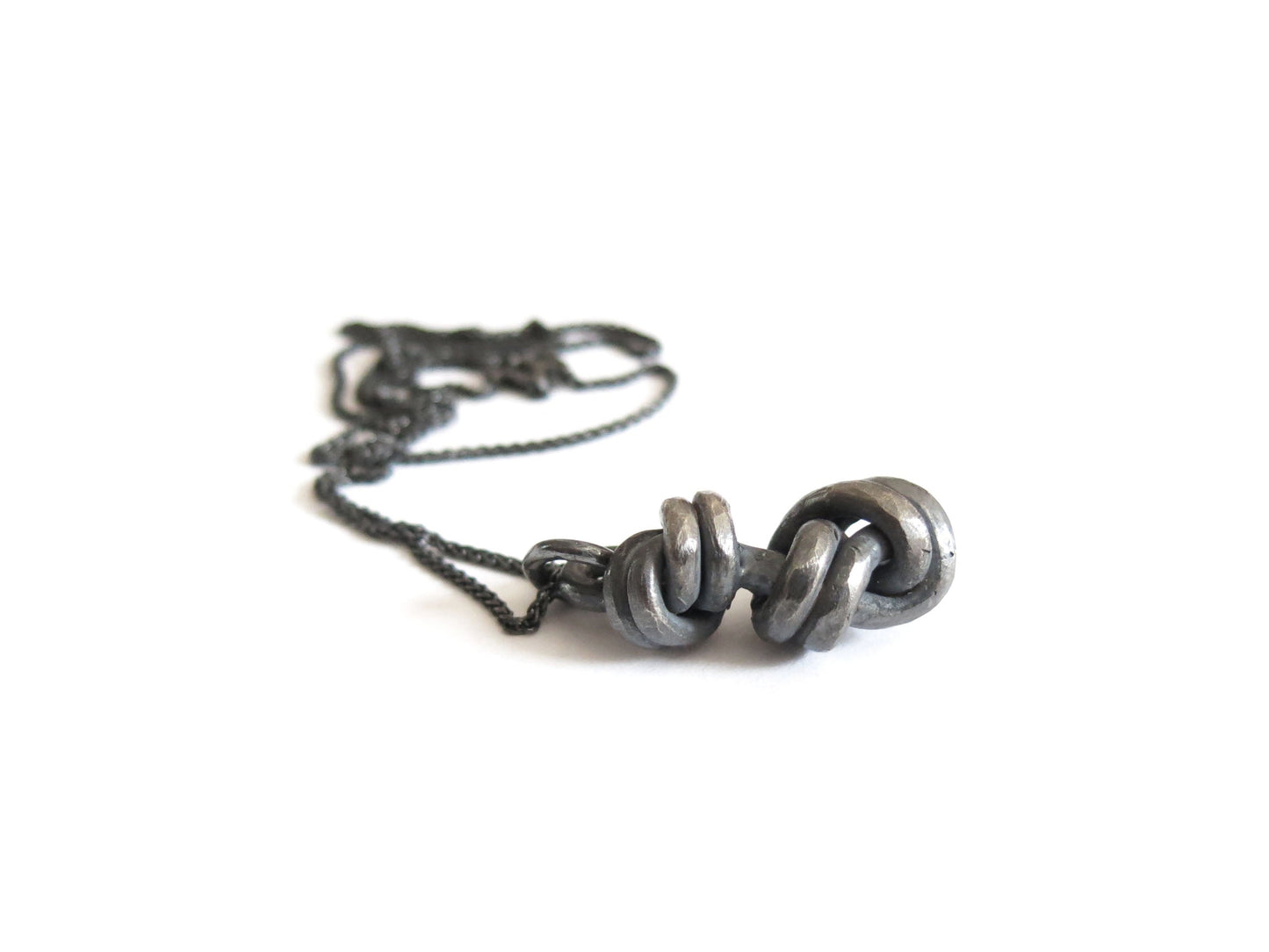 DOUBLE KNOT PENDANT