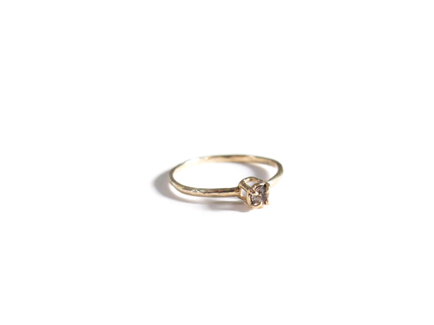 14K LITTLE GREY SAPPHIRE RING