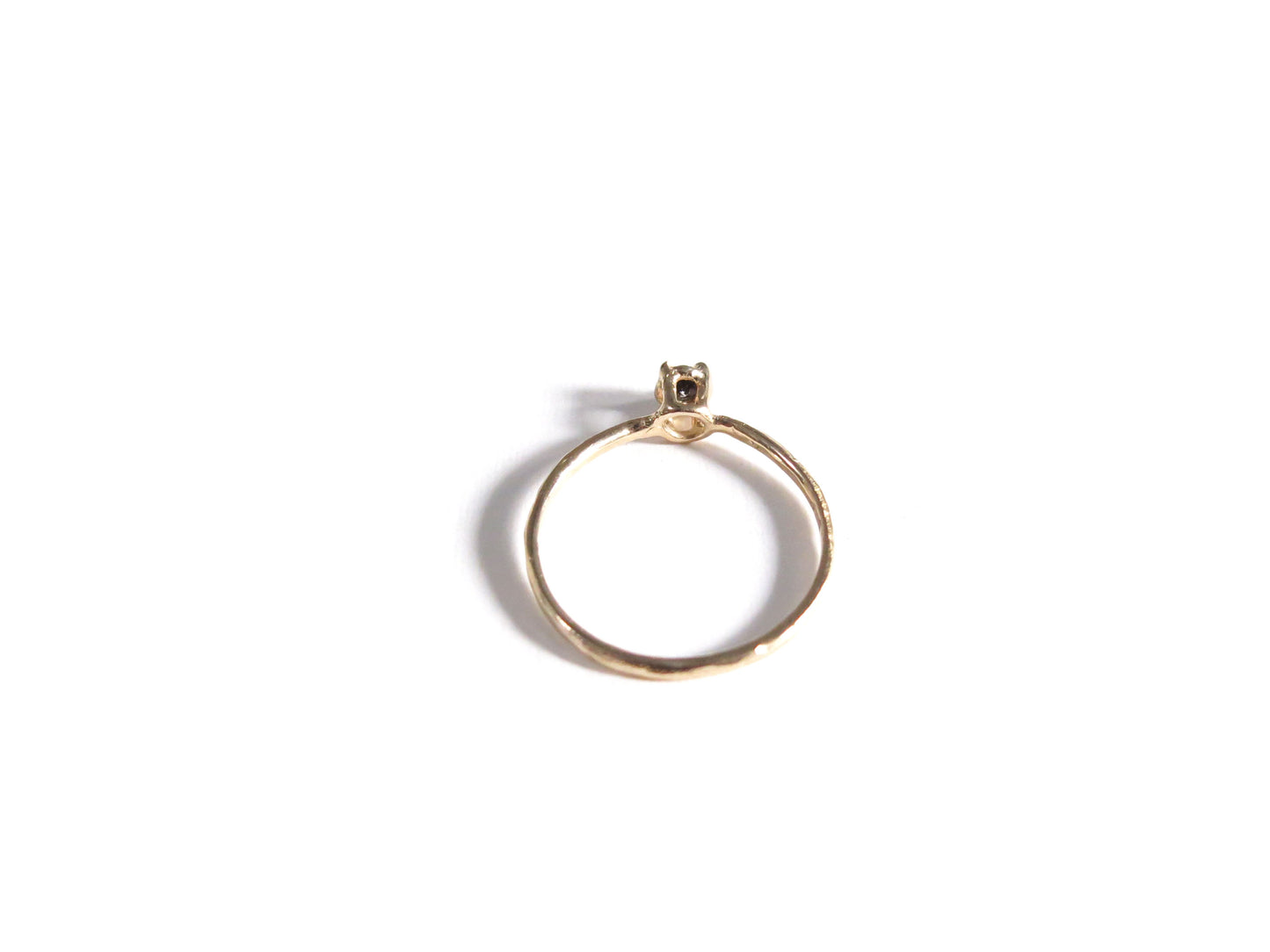 14K LITTLE GREY SAPPHIRE RING