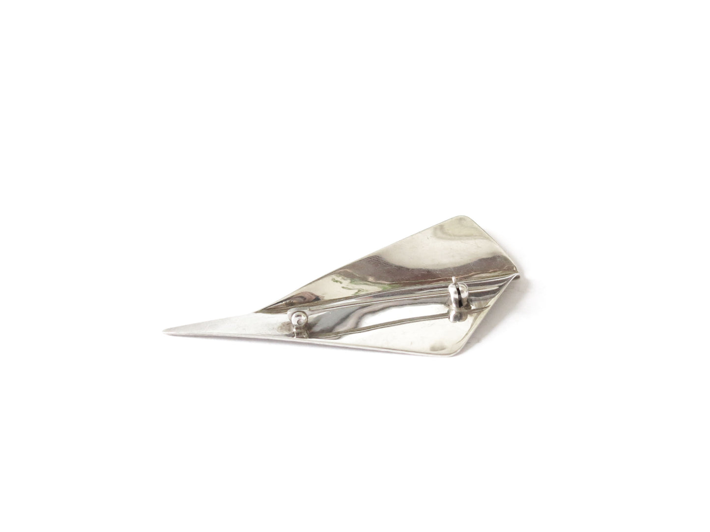VINTAGE GEOMETRIC GRID BROOCH