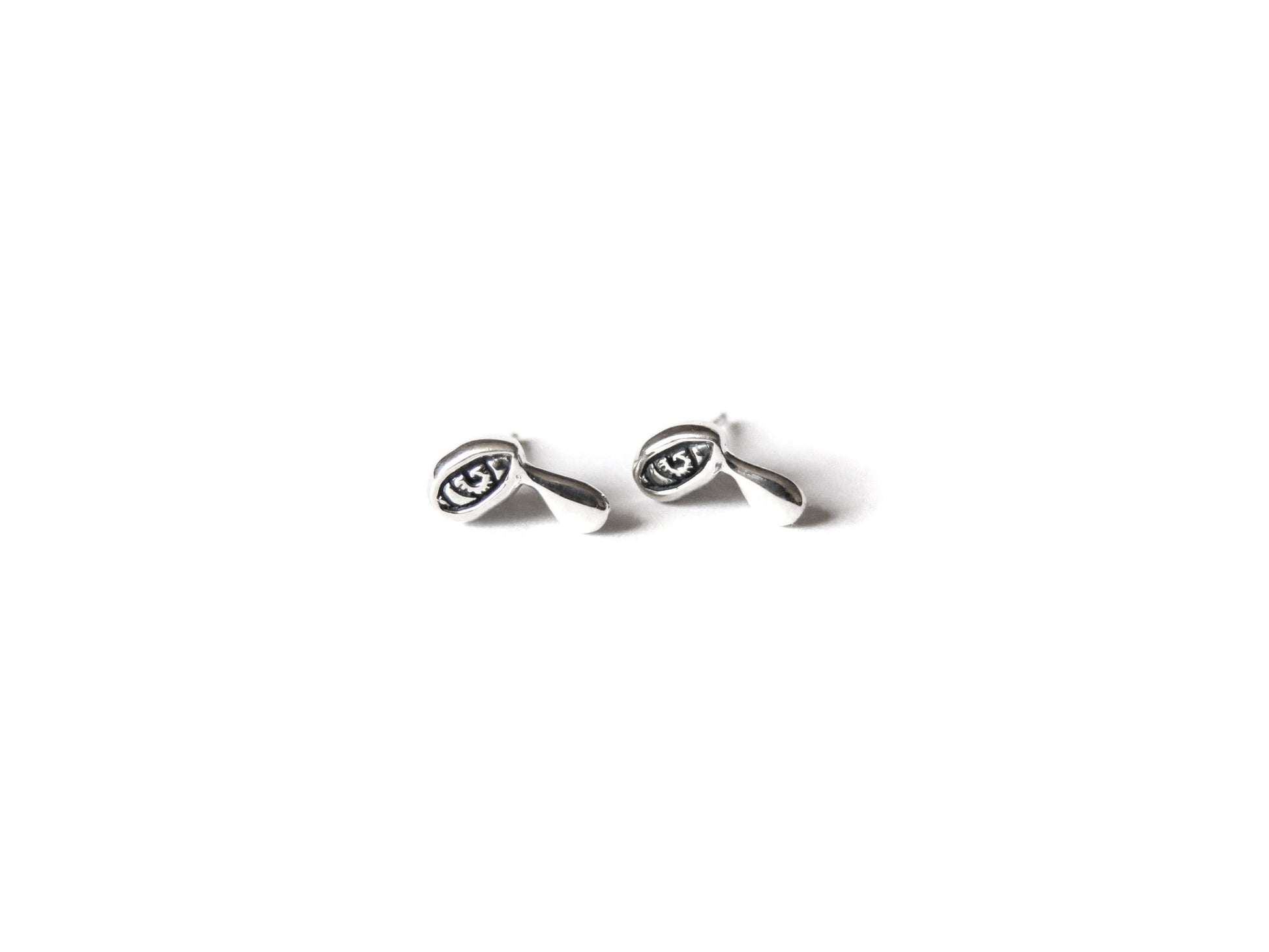 TALISMAN TINY CRYING EYE EARRINGS - elaine ho - 2