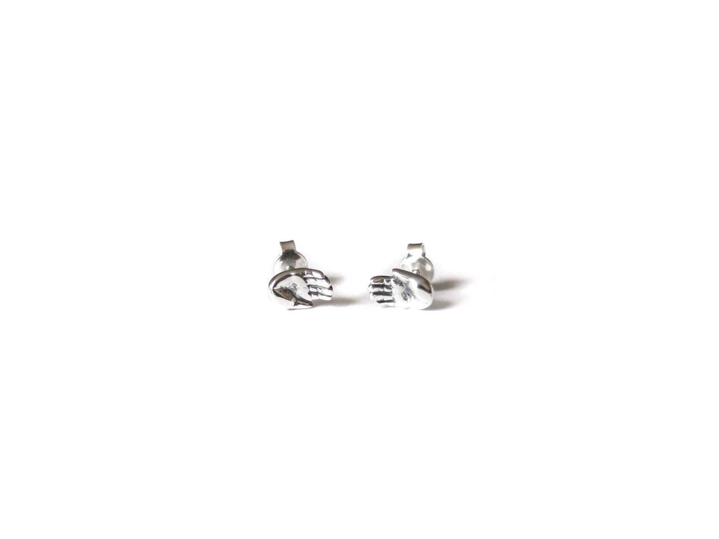 TALISMAN TINY HAND EARRINGS - elaine ho - 5