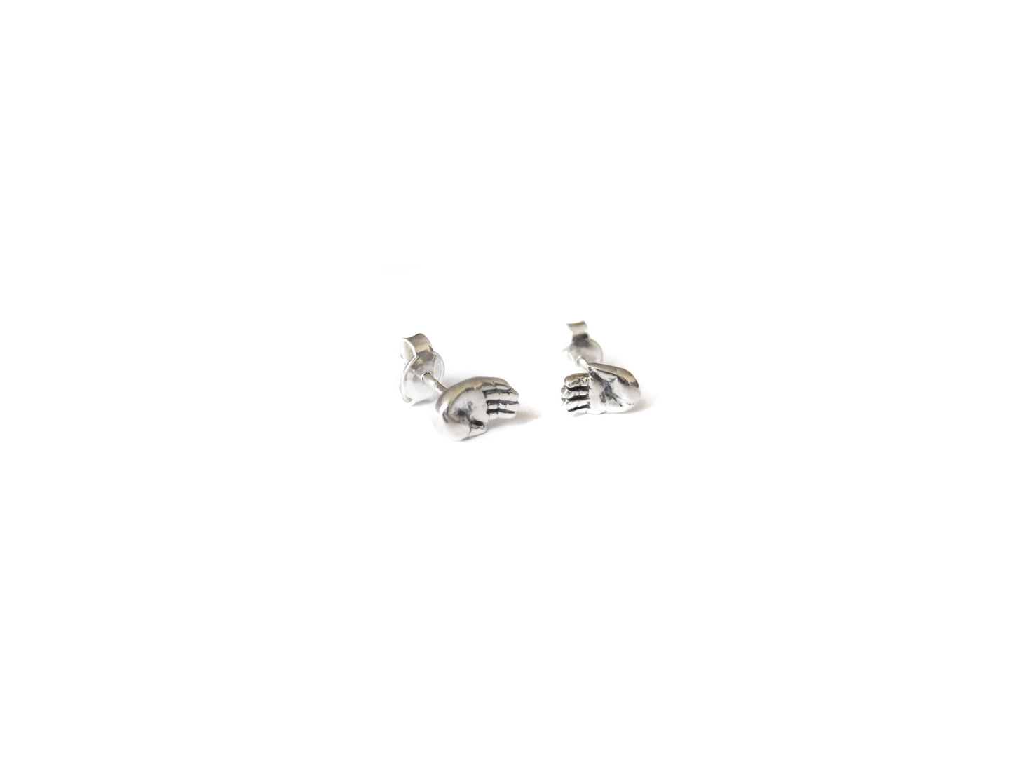 TALISMAN TINY HAND EARRINGS - elaine ho - 6