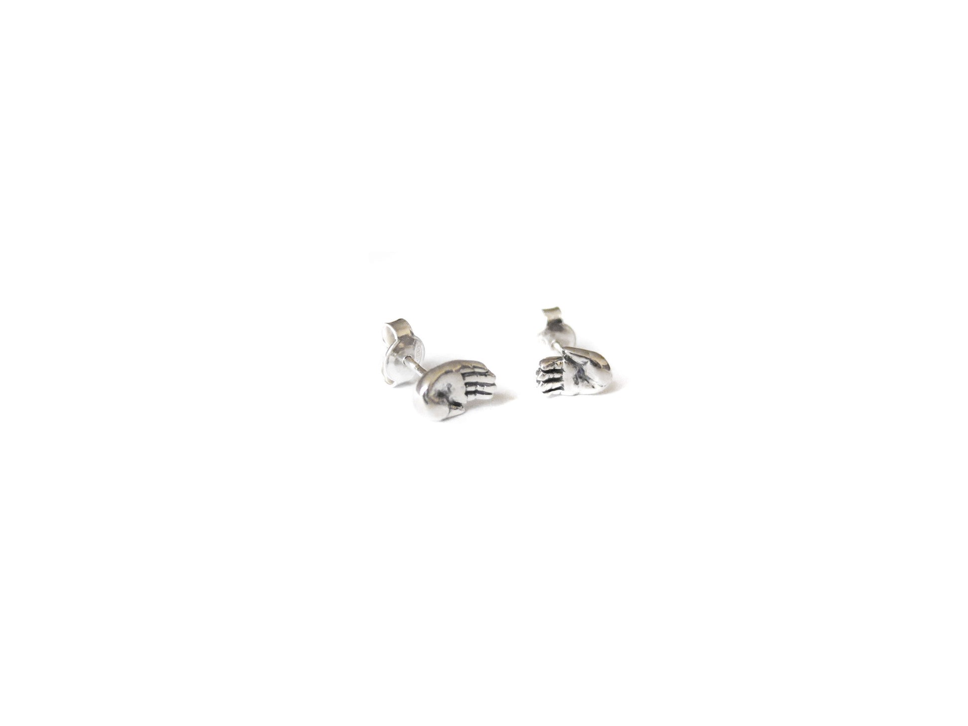 TALISMAN TINY HAND EARRINGS - elaine ho - 6