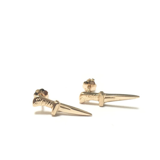 TALISMAN TINY DAGGER GOLD - elaine ho - 1