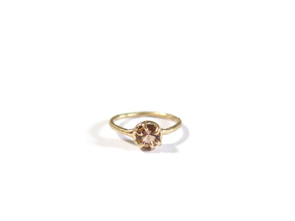 14K ORANGE TOPAZ RING