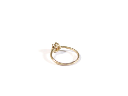 14K ORANGE TOPAZ RING