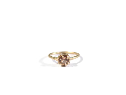 14K ORANGE TOPAZ RING