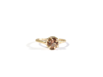 14K ORANGE TOPAZ RING