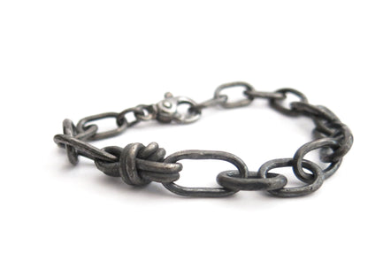 DOUBLE STRAND KNOT BRACELET