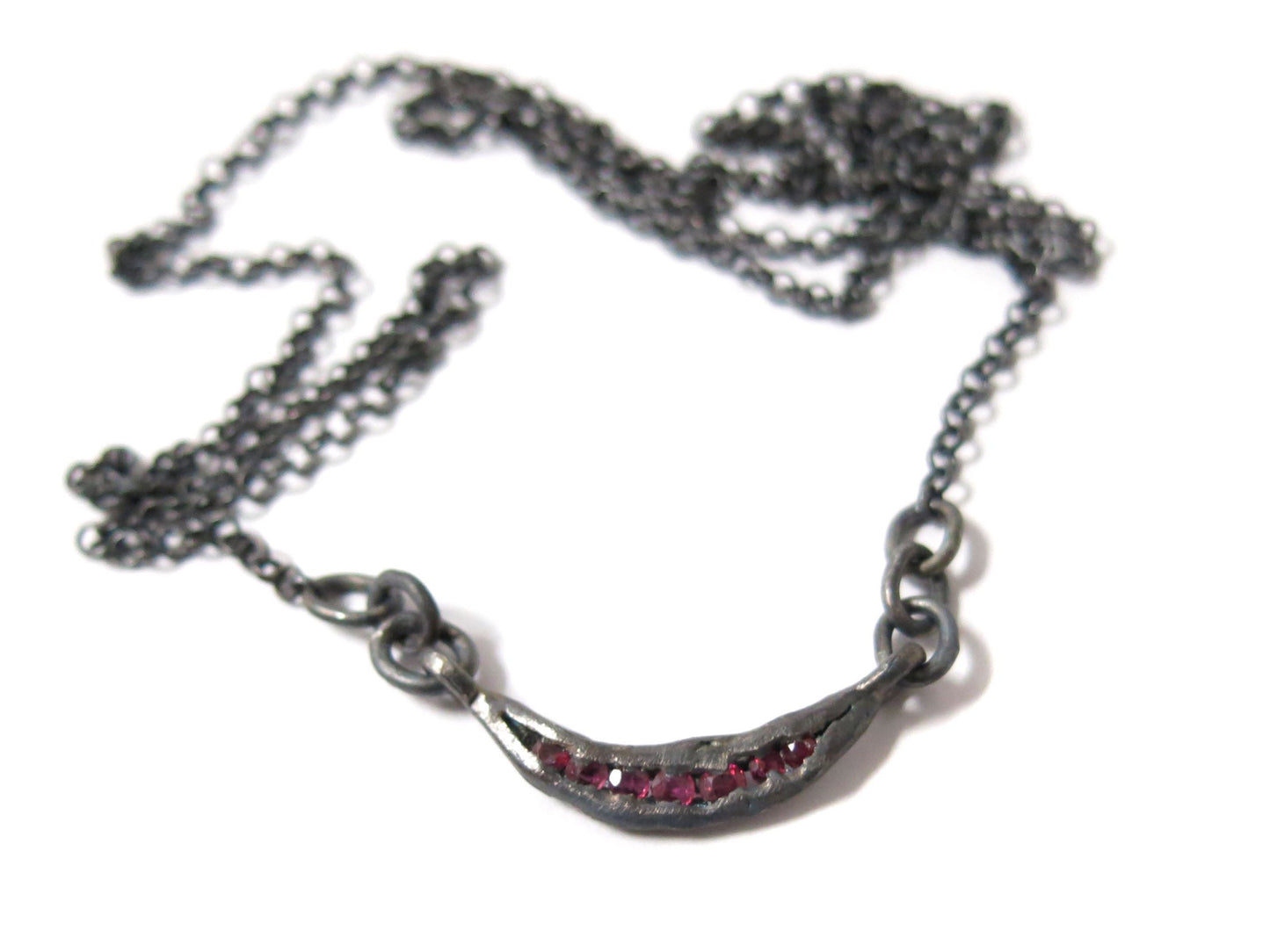 SEVEN RUBIES NECKLACE