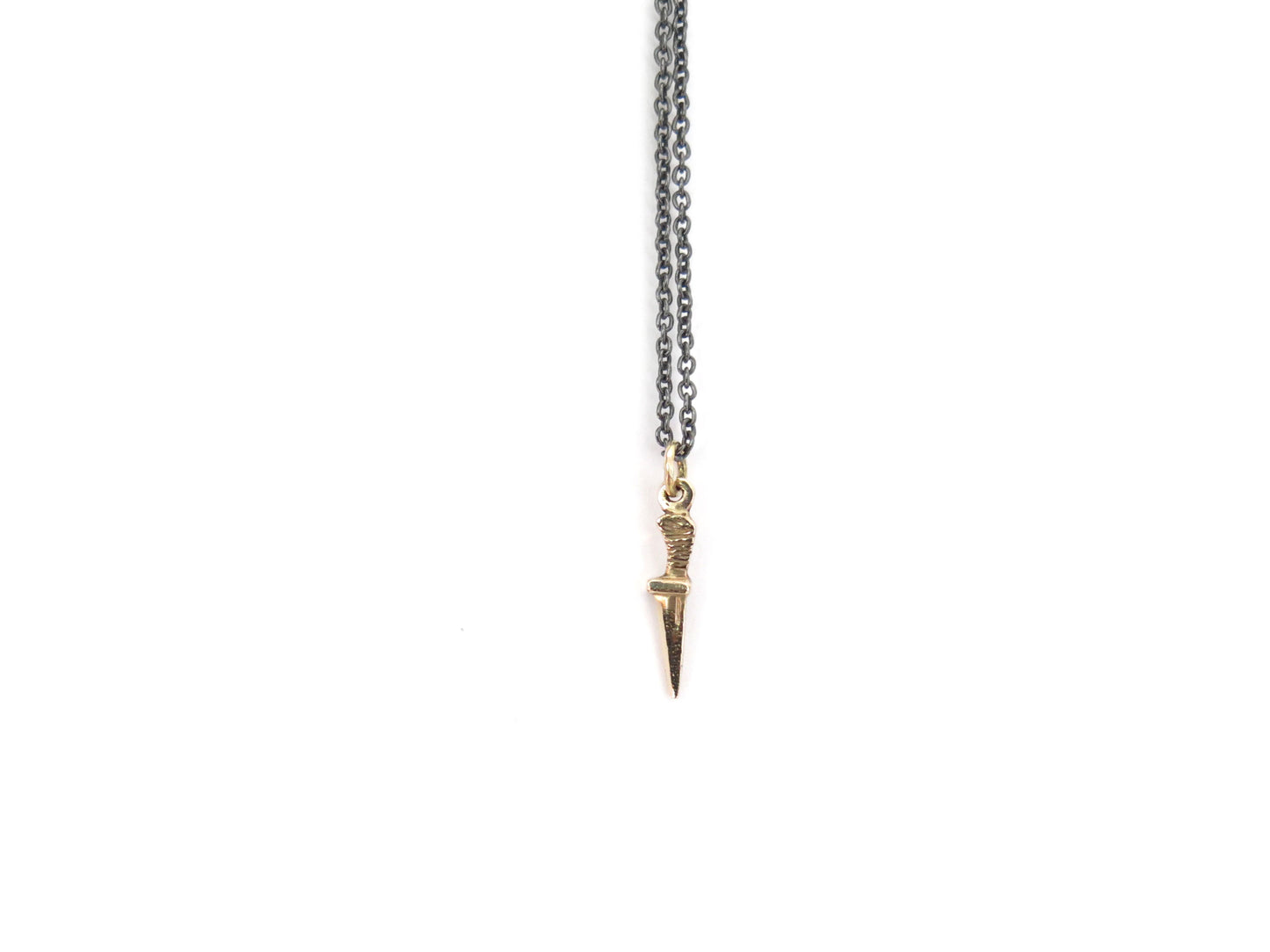 TALISMAN TINY DAGGER GOLD PENDANT