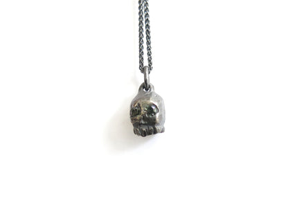 BLUE GREEN SAPPHIRES SKULL