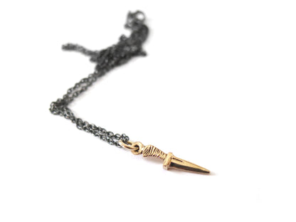 TALISMAN TINY DAGGER - 14K GOLD