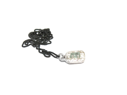 ROUGH AQUAMARINE PENDANT