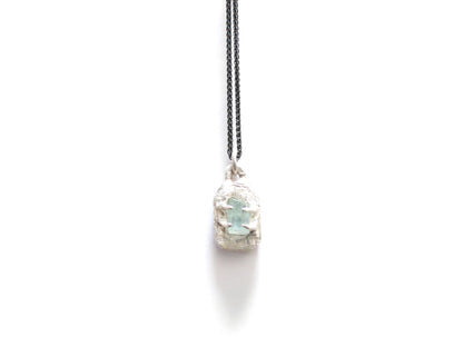 ROUGH AQUAMARINE PENDANT