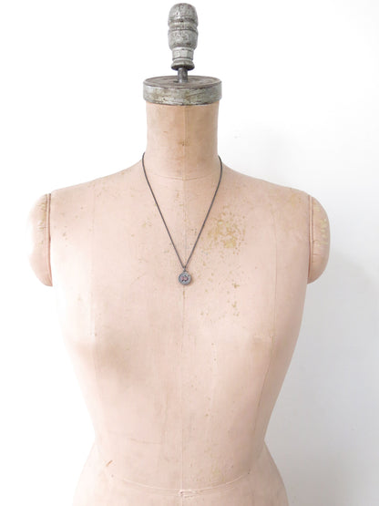PINK TOURMALINE & MINT SAPPHIRE PENDANT