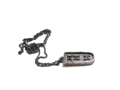 AMETHYST, YOGO SAPPHIRE & PINK SAPPHIRES PENDANT